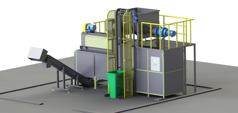 農(nóng)貿市場果蔬垃圾處理設備工藝技術